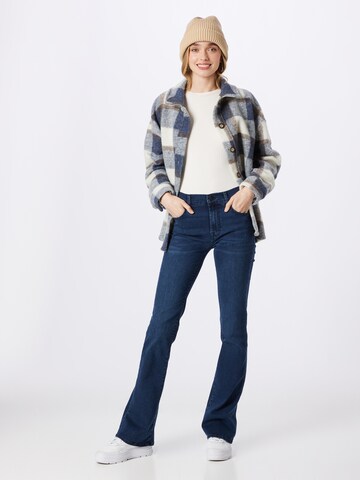 7 for all mankind Flared Jeans 'Park Avenue' in Blauw