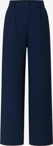 fashionshowcase Bandplooibroek 'Seyra' in Blauw: voorkant
