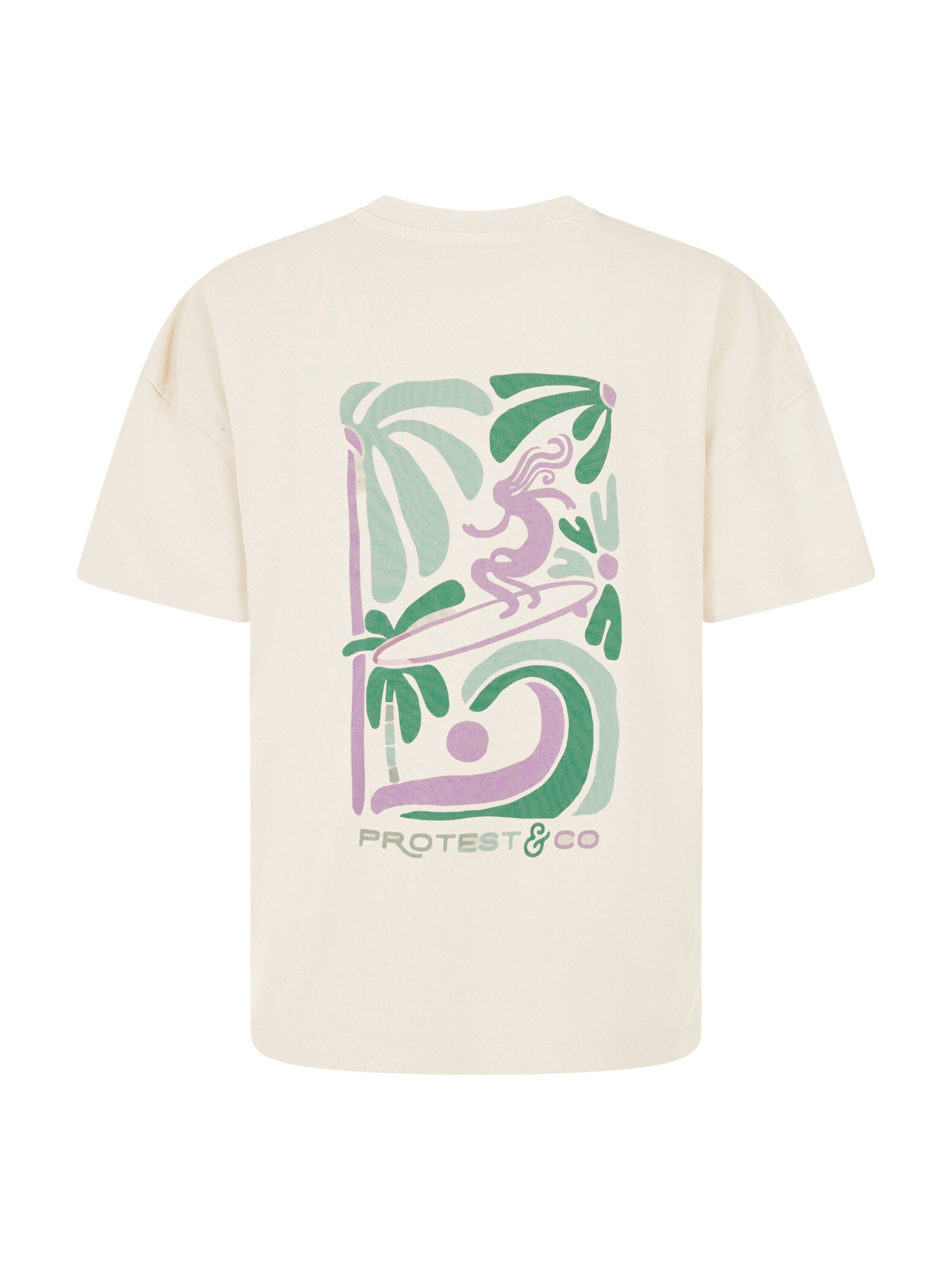 PROTEST Shirt 'PRTShelly'‌‌‌‌ in Weiß