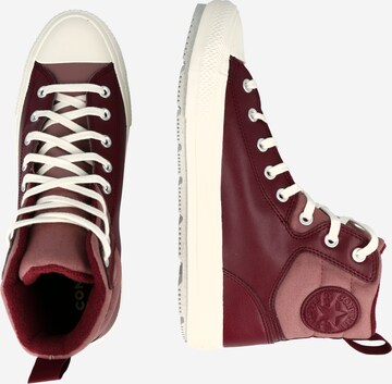 CONVERSE Кроссовки на платформе в Красный