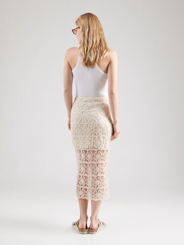 Jupe 'VMTRACY' VERO MODA en blanc