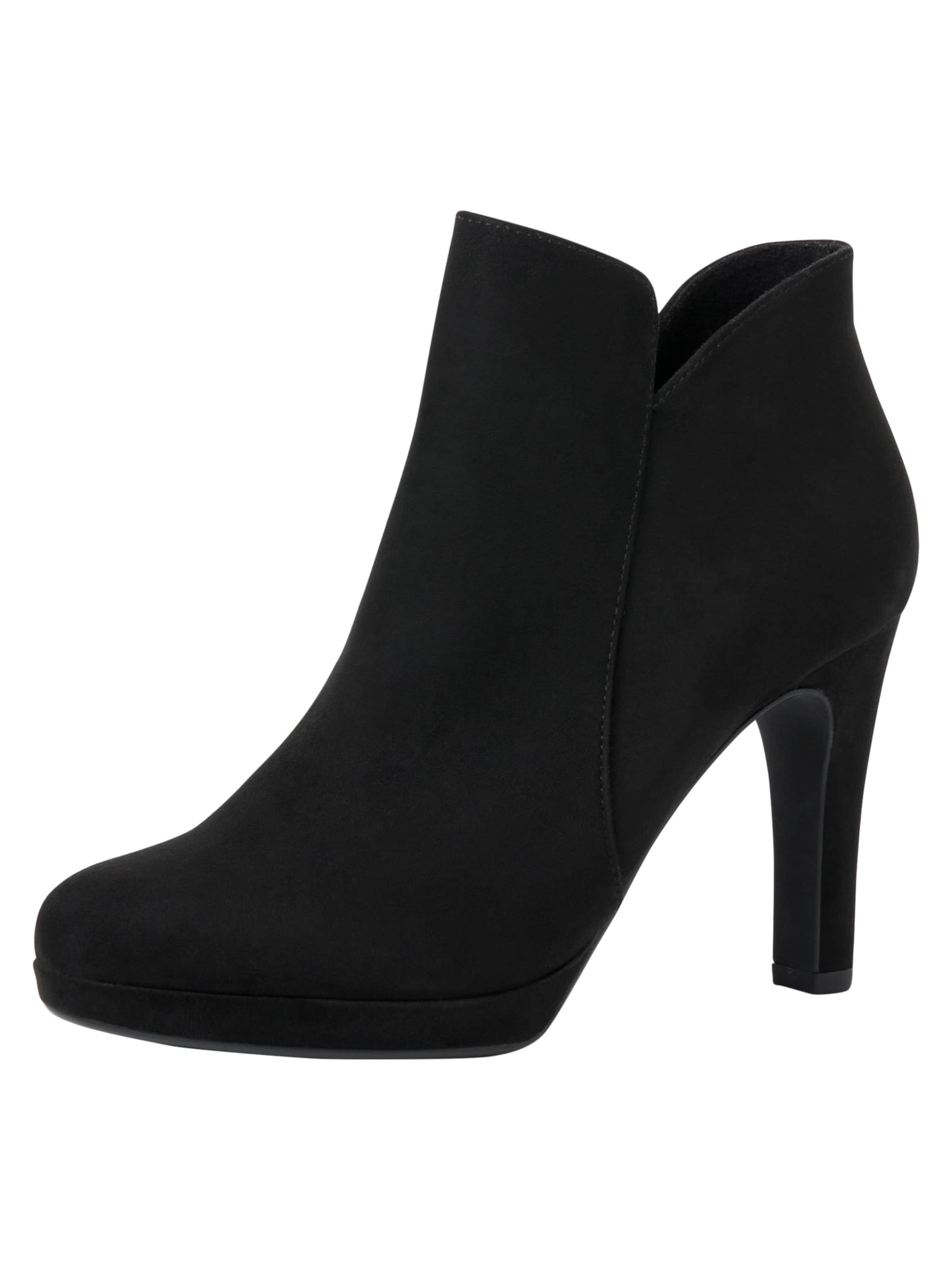 Tamaris Booties in Black: front