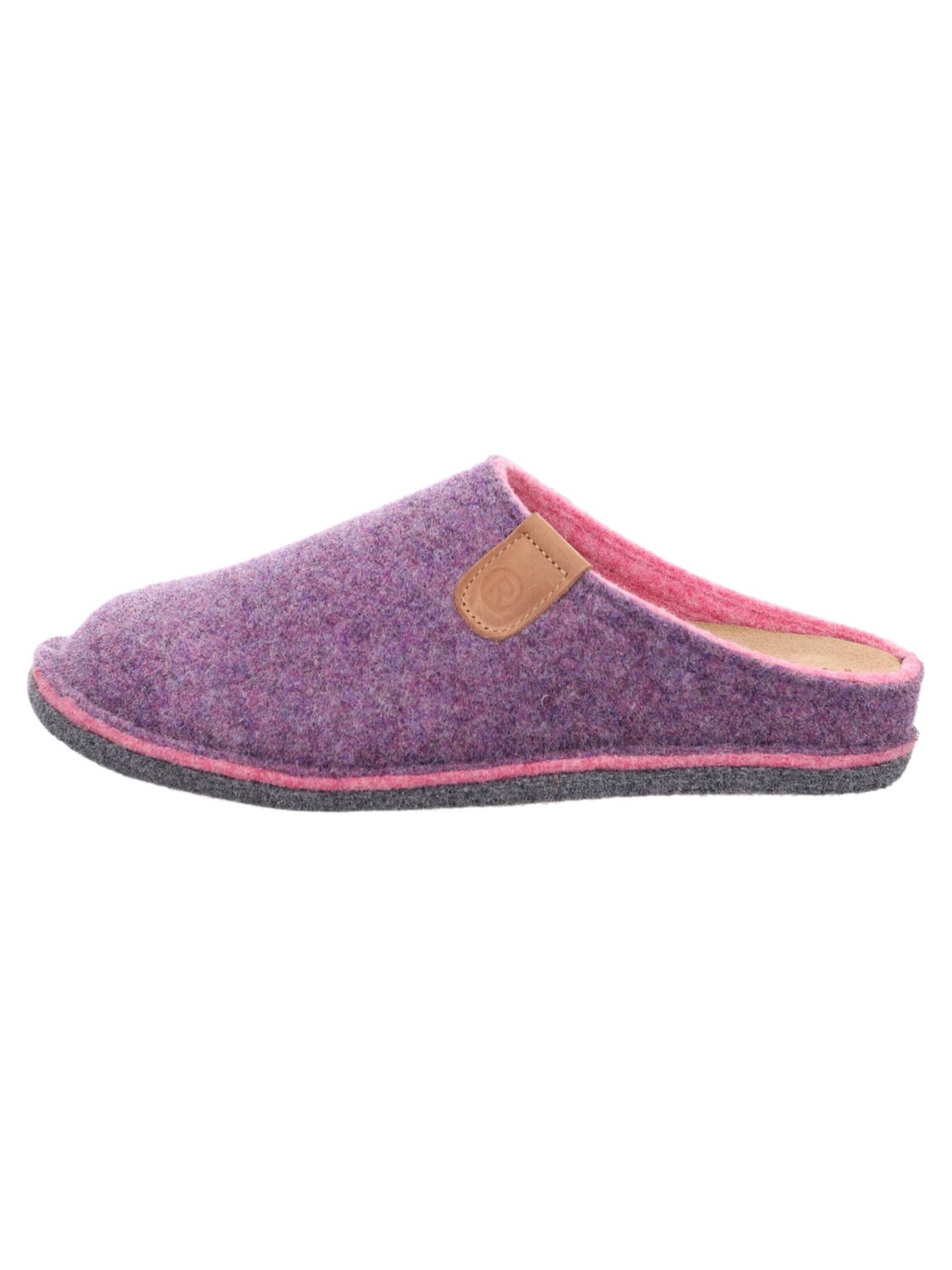 ROHDE Huisschoenen 'Lucca-D' in Lila: voorkant