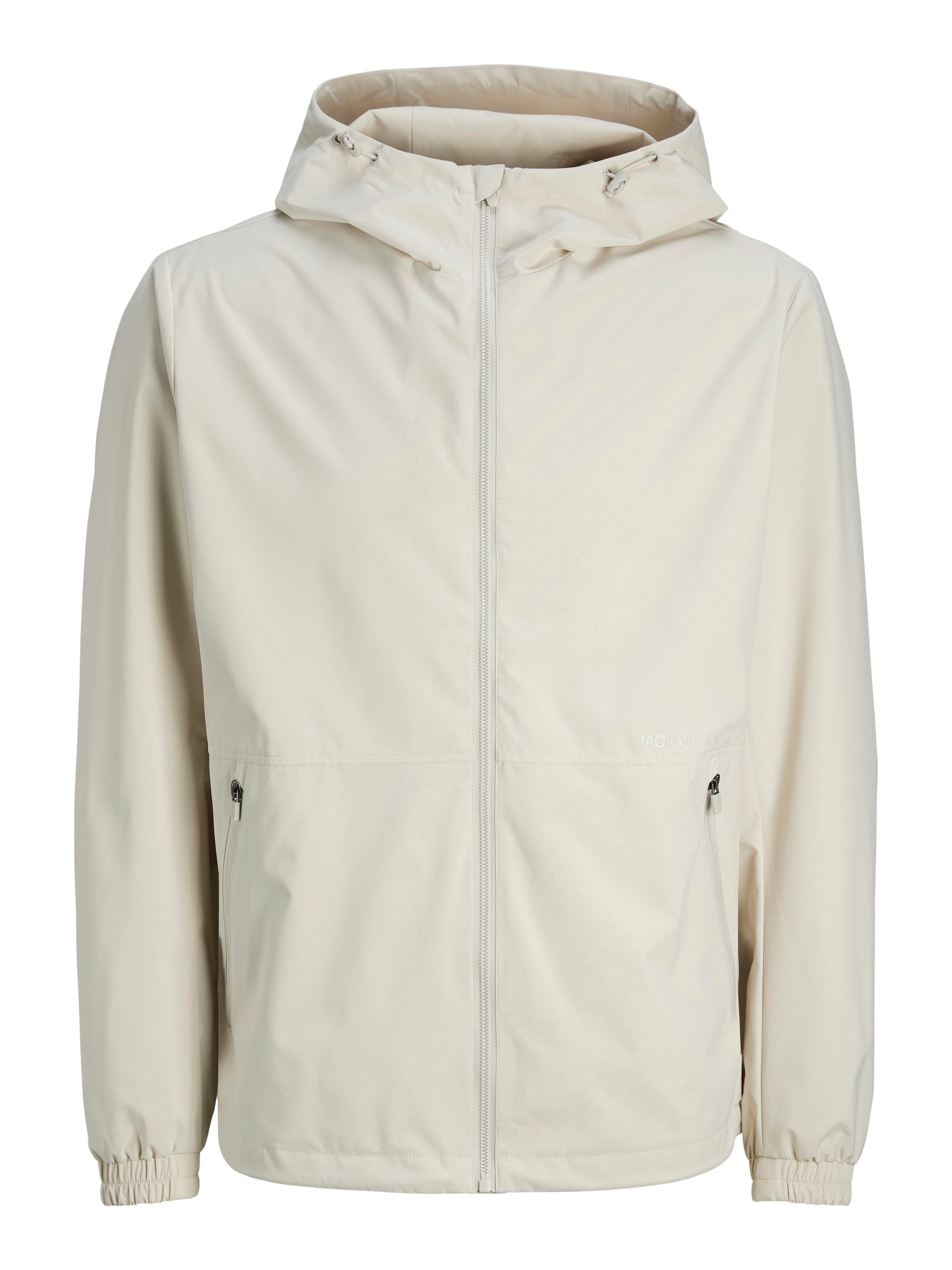 JACK & JONES Between-Season Jacket 'JJEUrban' in Beige: front
