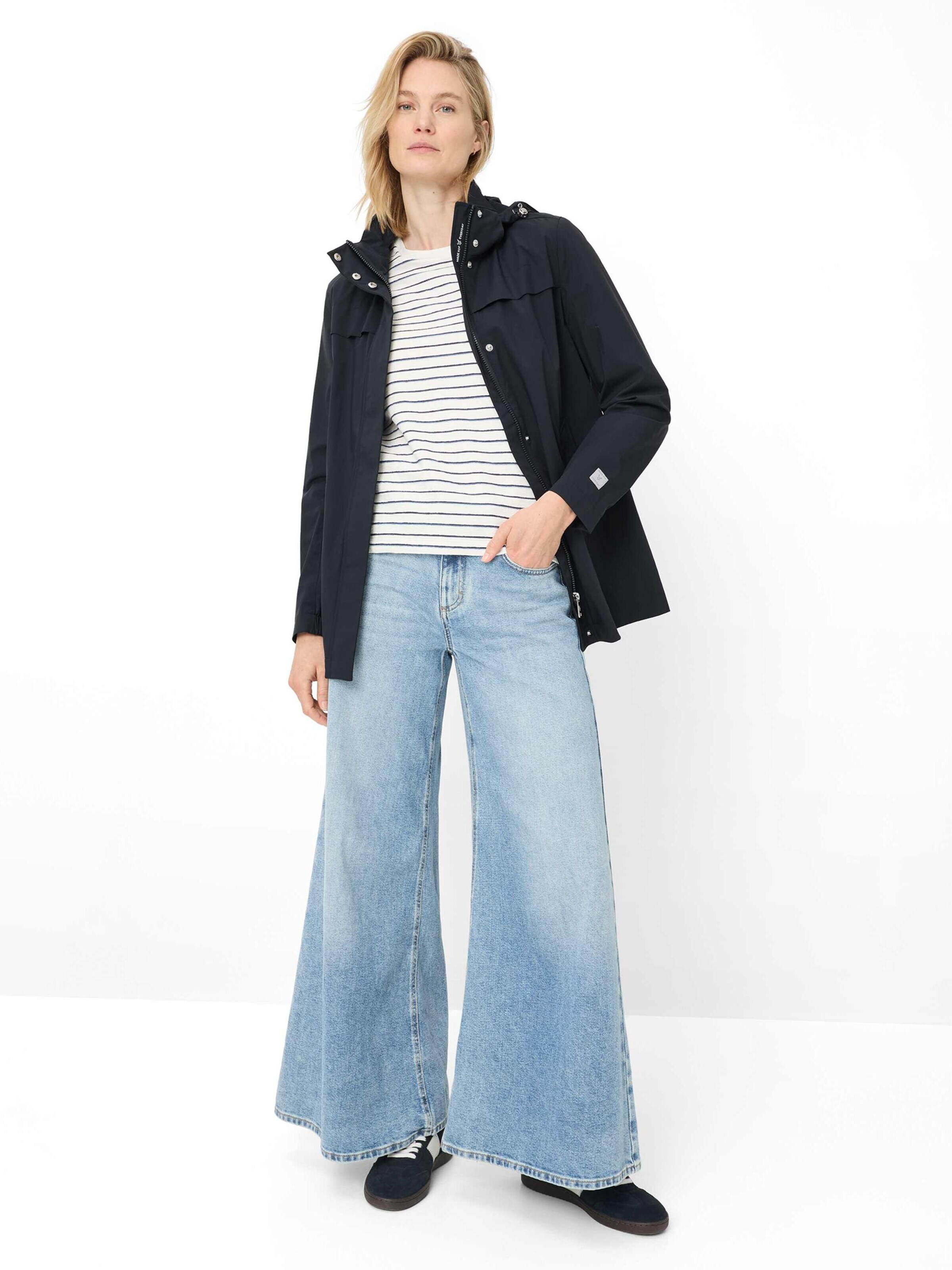 Fuchs Schmitt Between-Season Jacket 'Regenjacke Delft' in Blue