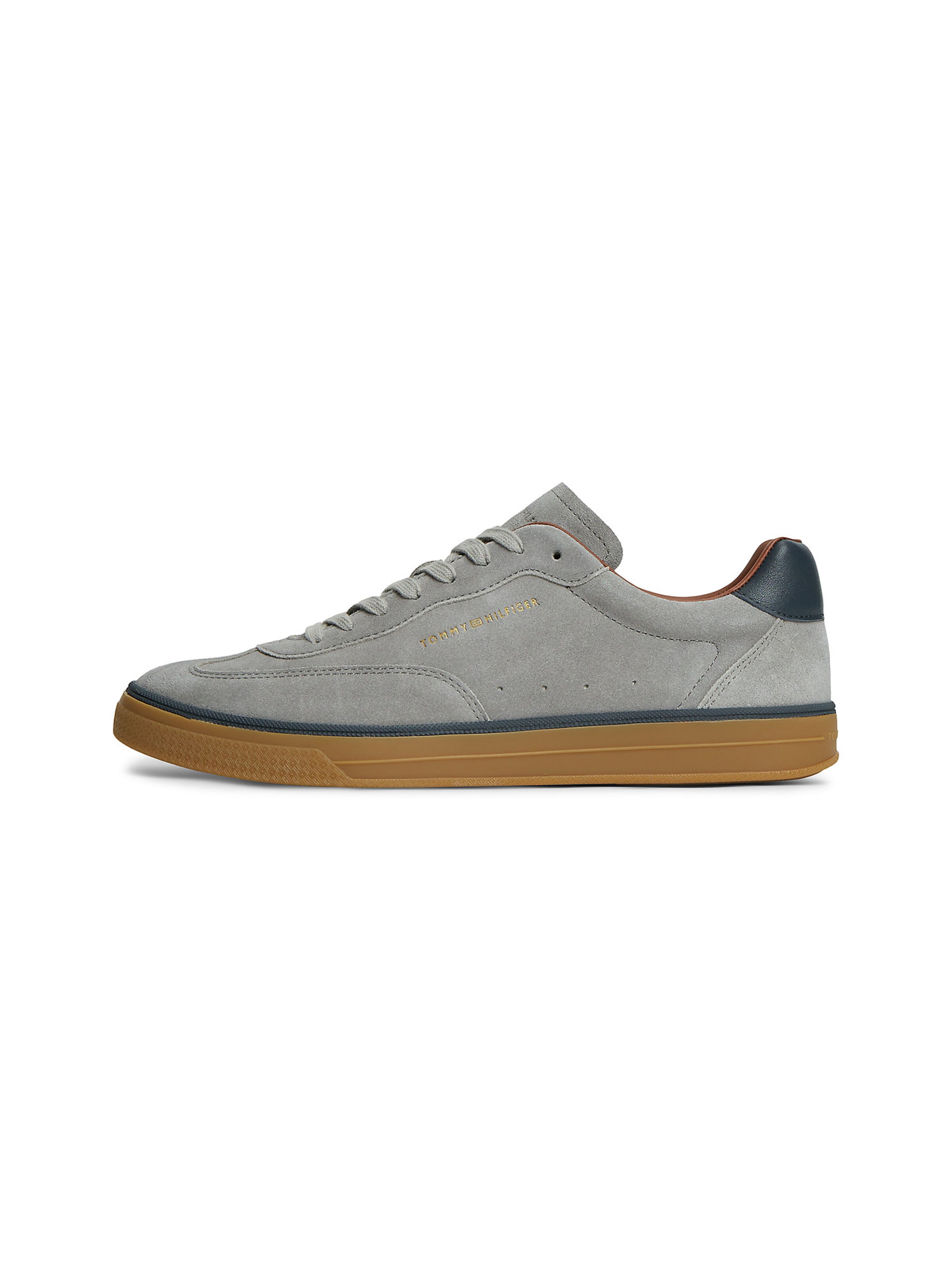 TOMMY HILFIGER Platform trainers in Grey: front