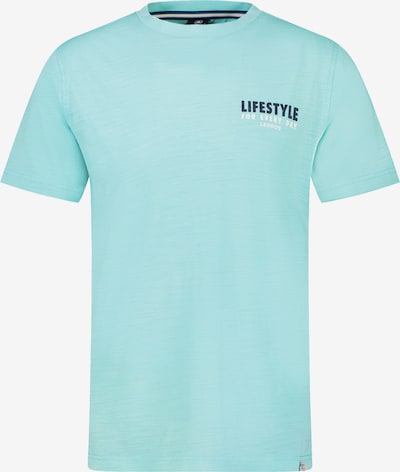 LERROS T-Shirt en bleu / noir / blanc, Vue avec produit