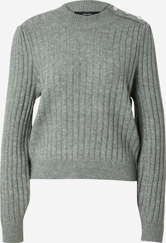 VERO MODA Sweater 'VMELYA' in Green: front