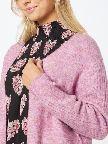 Fransa Knit cardigan 'SANDY' in Pink