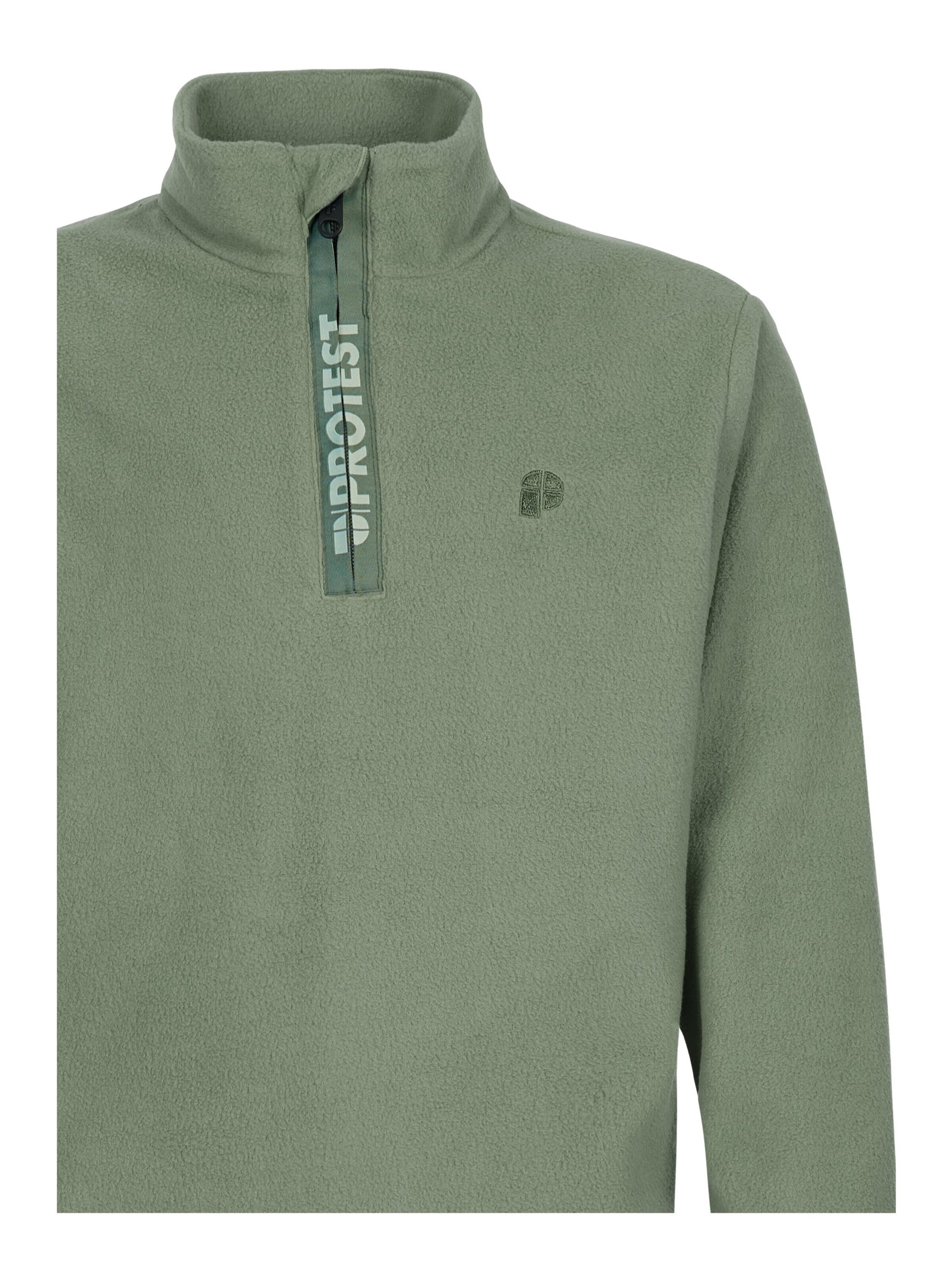 PROTEST Athletic Sweatshirt 'Reperfecty JR' in Green