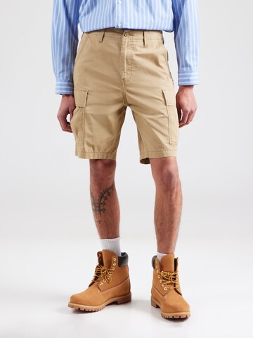 LEVI'S ® Loose fit Cargo trousers 'Carrier' in Beige: front