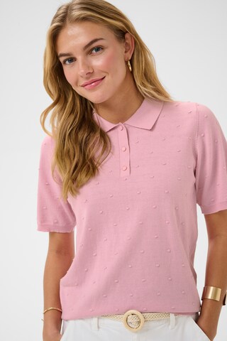 Cream Blouse 'CRHanne' in Roze: voorkant