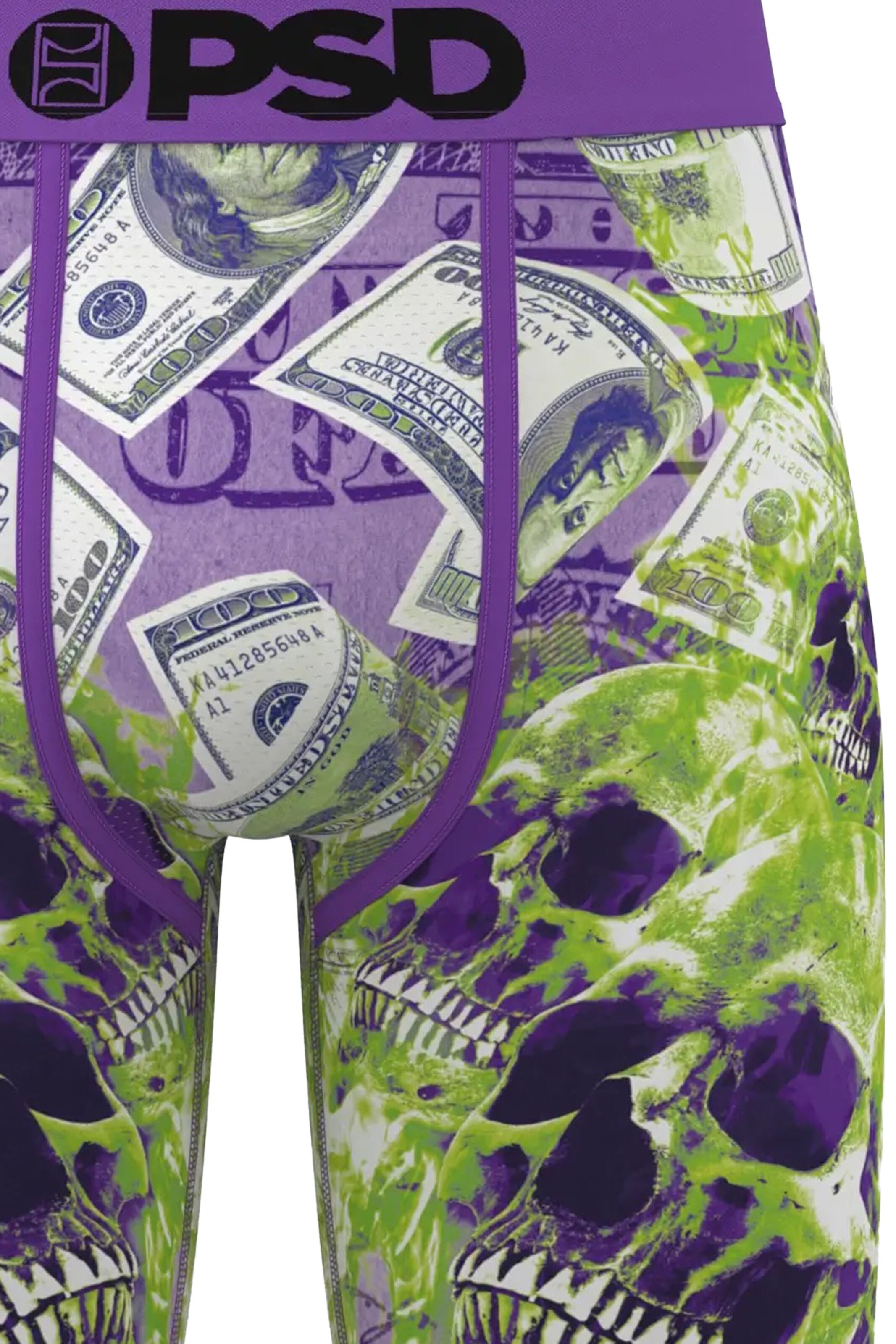 PSD Boxershorts 'Dead Money' in Lila