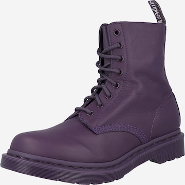 Dr. Martens Lace-up bootie in Purple: front