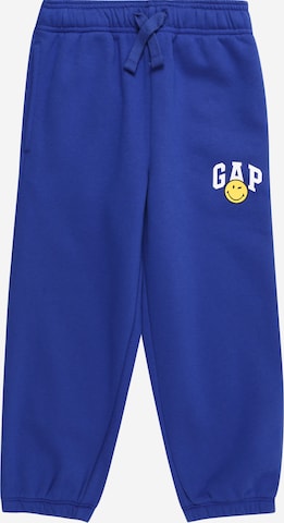 GAP Tapered Trousers 'SMILEY' in Blue: front