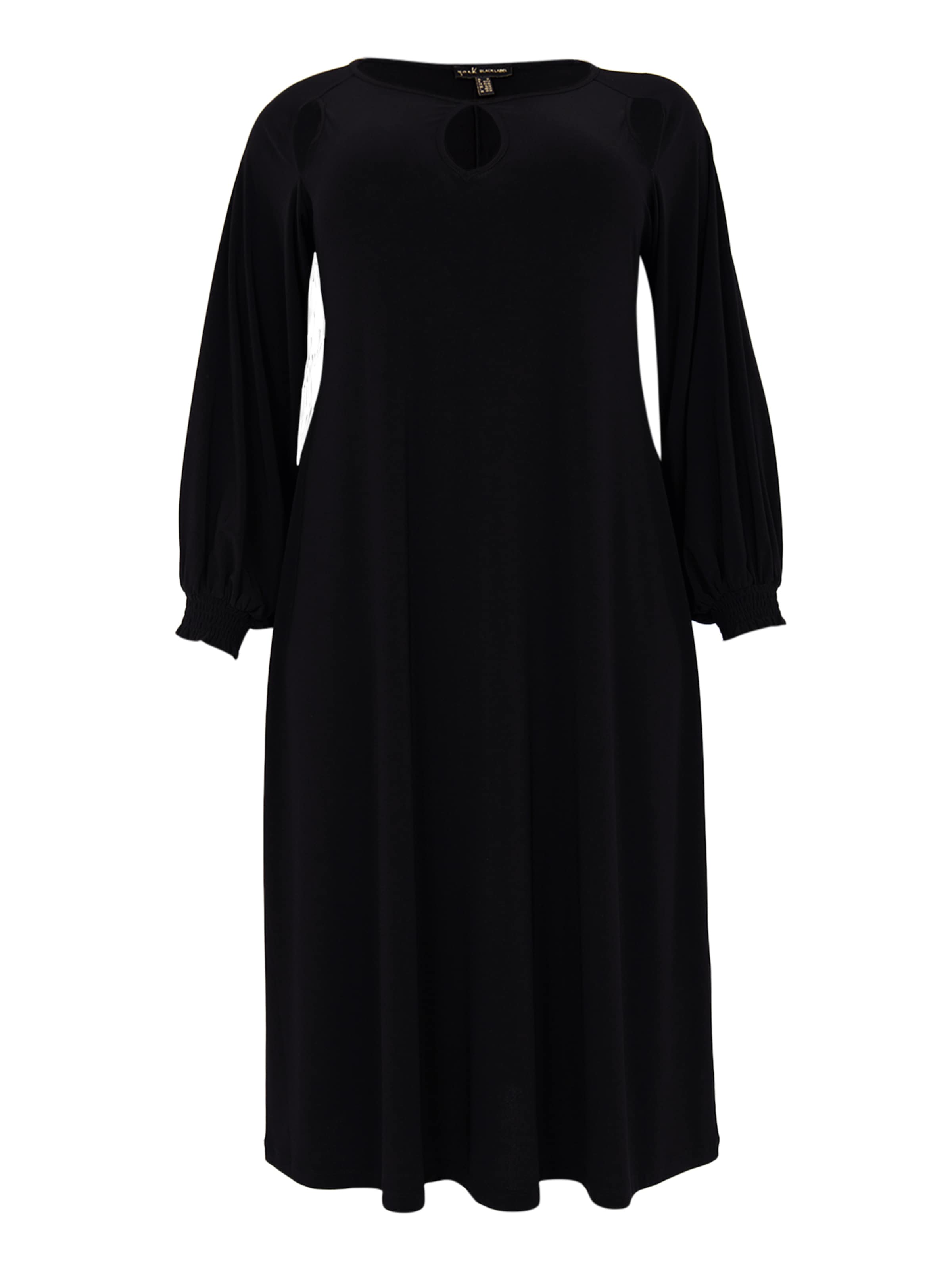 YOEK Dress in Black: front