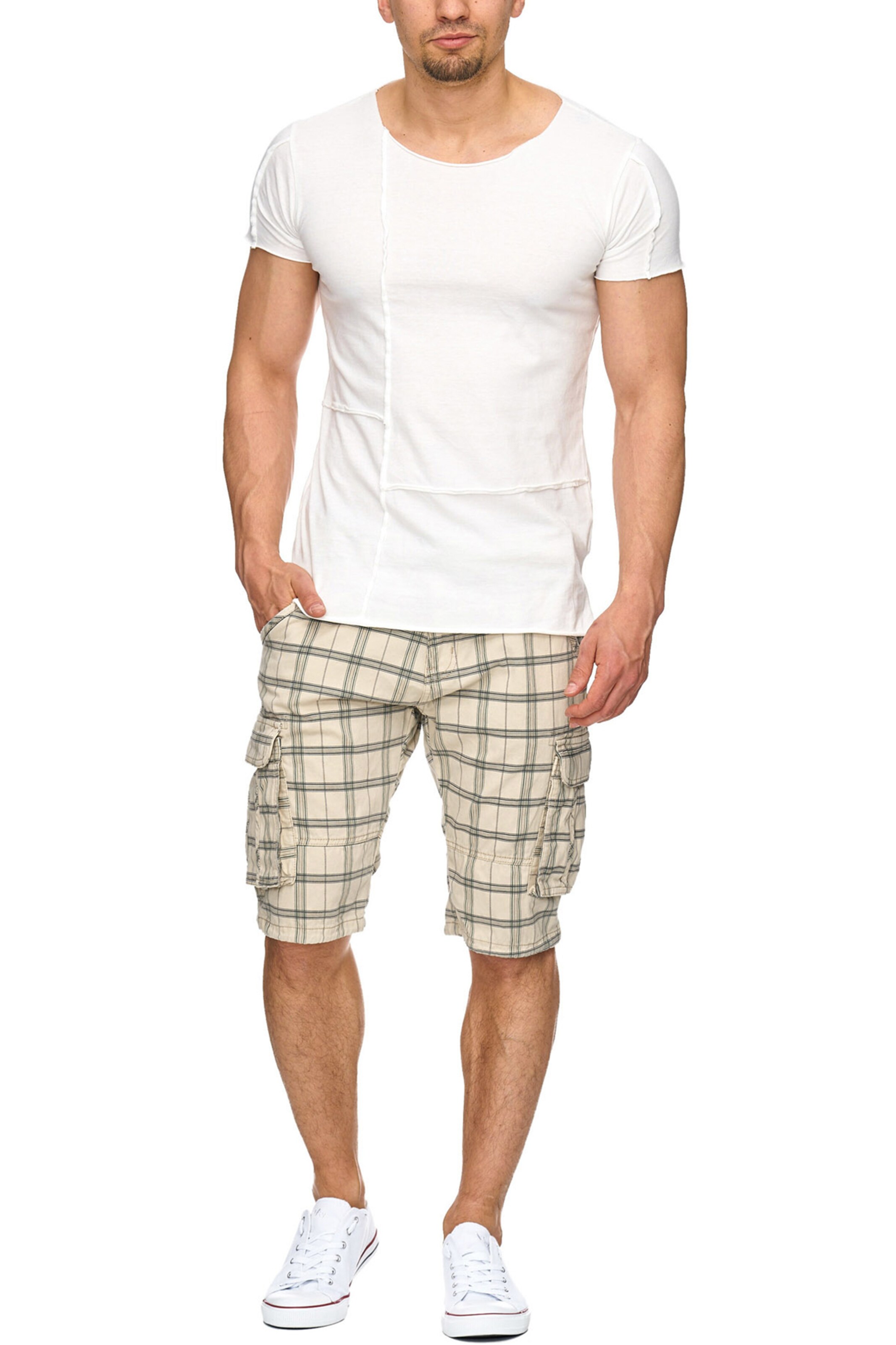 INDICODE JEANS Regular Cargo in Mischfarben