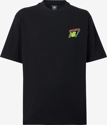 new balance T-Shirt 'Classic' in Schwarz: Vorderseite
