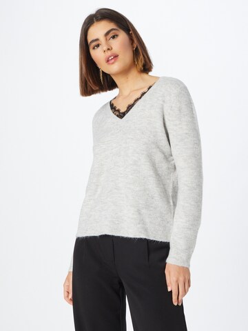 VERO MODA Sweater 'IVA' in Grey: front