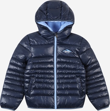 Levi's Kids Winter Jacket in Blue: front