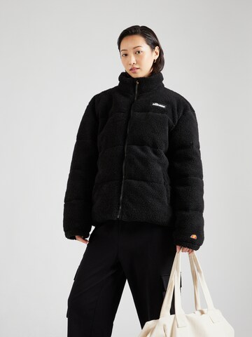 ELLESSE Jacke 'Berghutte' in Schwarz: Vorderseite