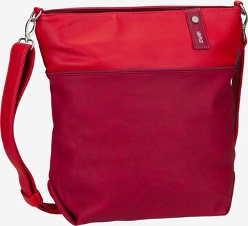 ZWEI Crossbody Bag ' Jana J12 ' in Red: front