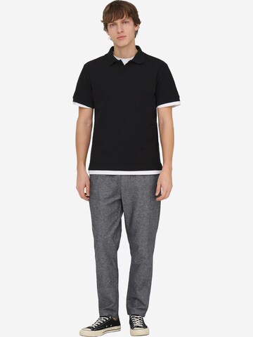 Only & Sons Shirt 'Ben' in Black