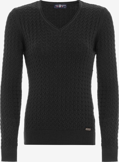 Jimmy Sanders Pullover in schwarz, Produktansicht