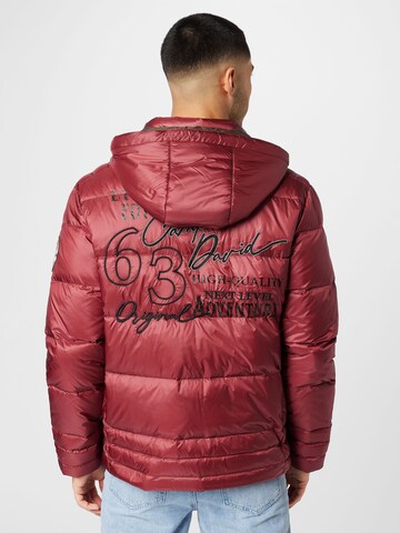 CAMP DAVID Winter Jacket in Red