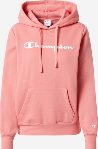 Sweat-shirt Champion Authentic Athletic Apparel en rose : devant