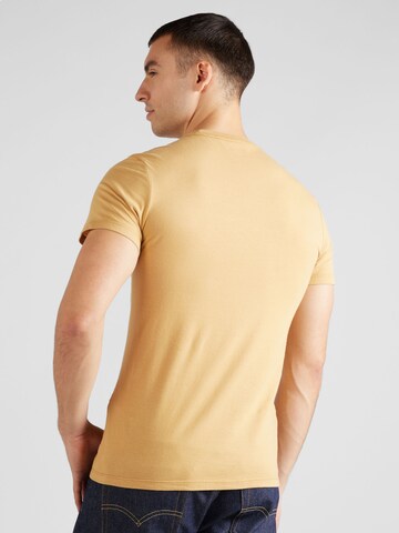 LEVI'S ® Shirt '2Pk Crewneck Graphic' in Yellow