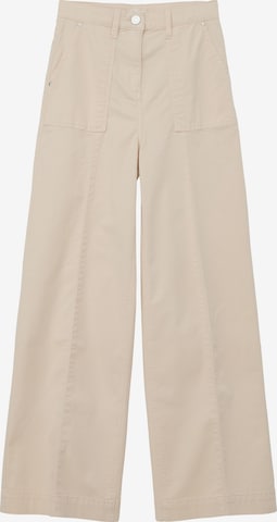 Wide Leg Jean s.Oliver en beige : devant