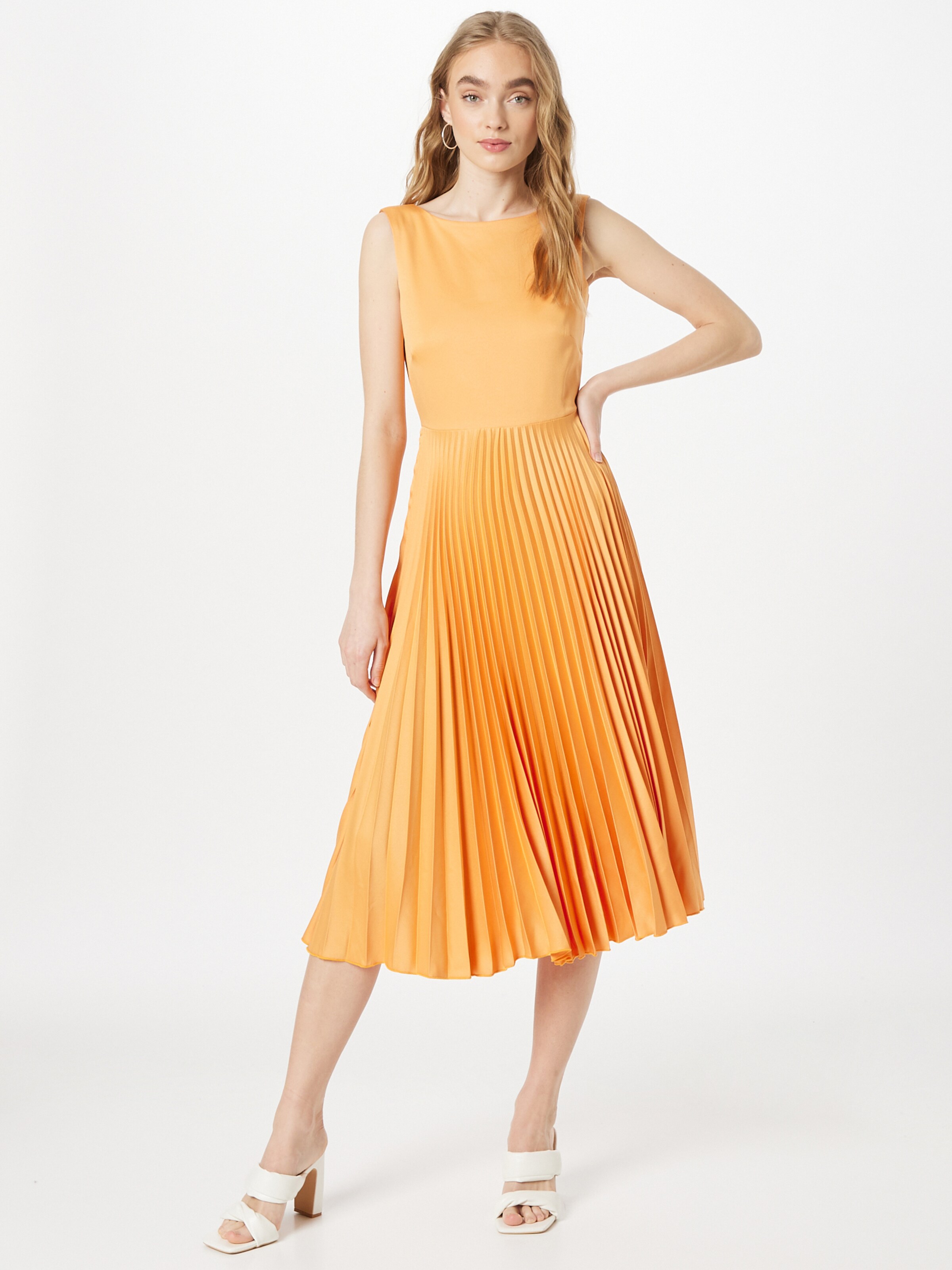 Frauen Kleider Closet London Kleid in Pfirsich - FX32489