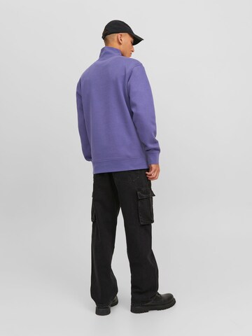 JACK & JONES Sweatshirt 'Vesterbro' in Purple