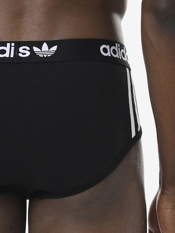 ADIDAS ORIGINALS Panty ' Comfort Flex Cotton 3 Stripes ' in Black