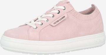 PETER KAISER - Sapatilhas baixas em vermelho: frente