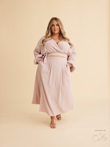 Guido Maria Kretschmer Curvy Bluse 'Mai' i beige