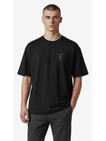 T-Shirt ICEBERG en noir : devant
