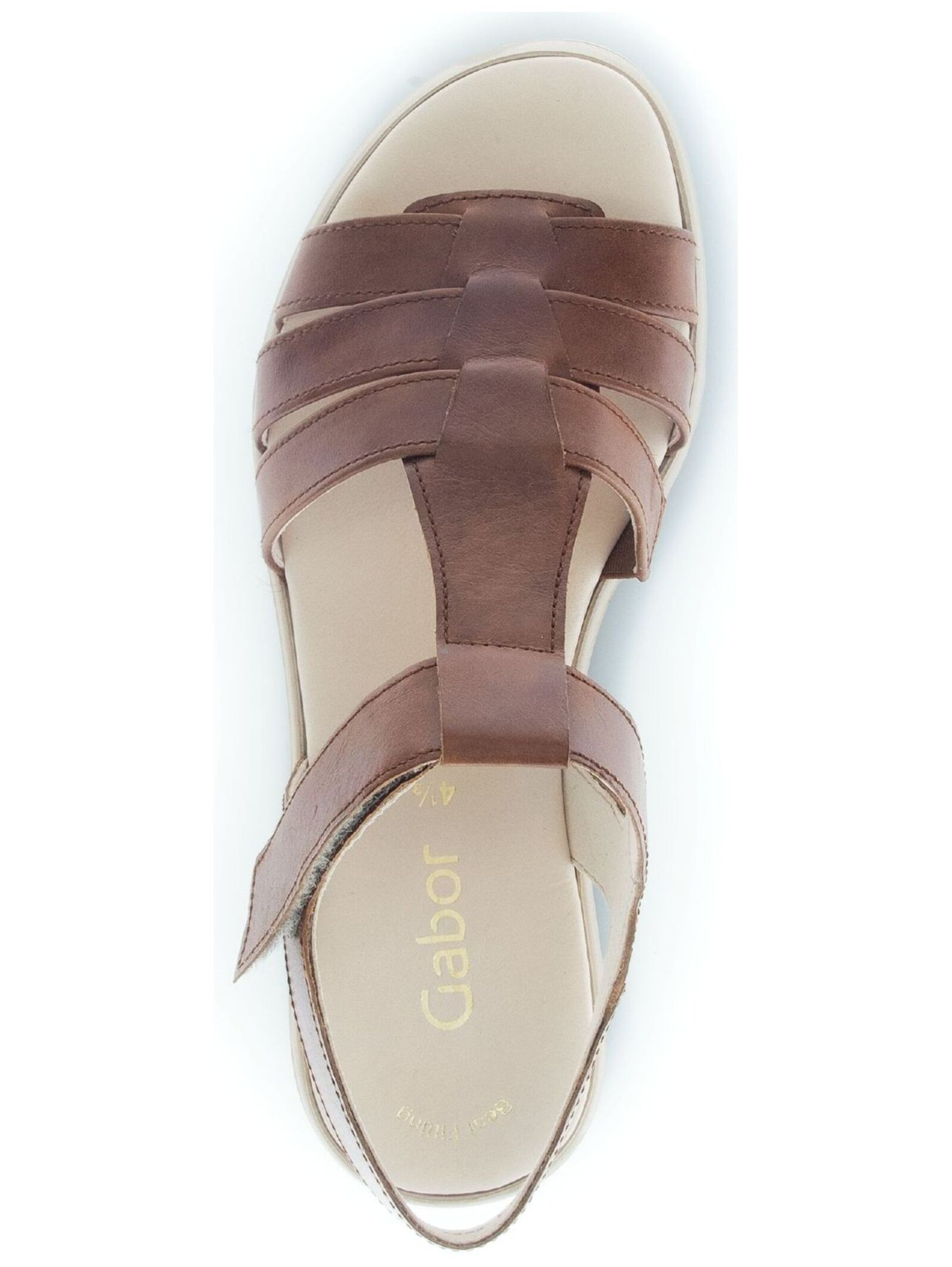 GABOR Sandalen met riem in Beige
