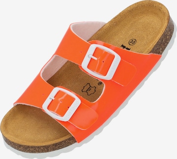 Chaussures ouvertes 'Korfu' Palado en orange : devant