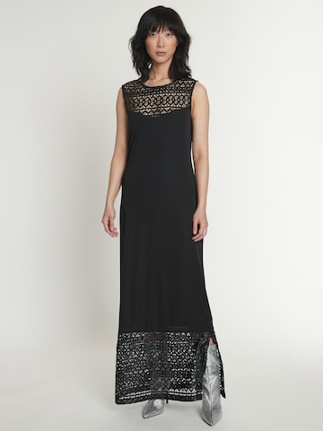 Ana Alcazar Evening Dress ' Anado ' in Black: front