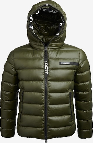 JACK1T Winter jacket 'R3D' in Green: front