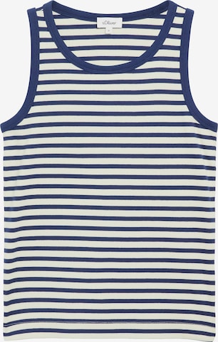 s.Oliver Top in Blauw: voorkant