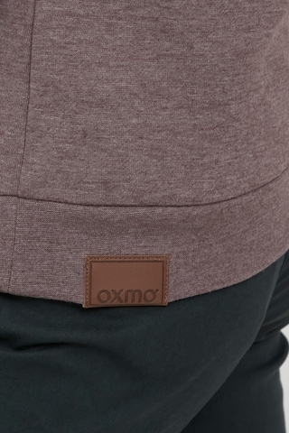 Oxmo Sweatjacke 'Vicky' in Braun