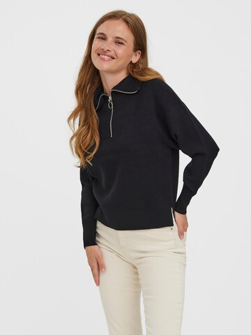 VERO MODA Sweater 'Saba' in Black: front