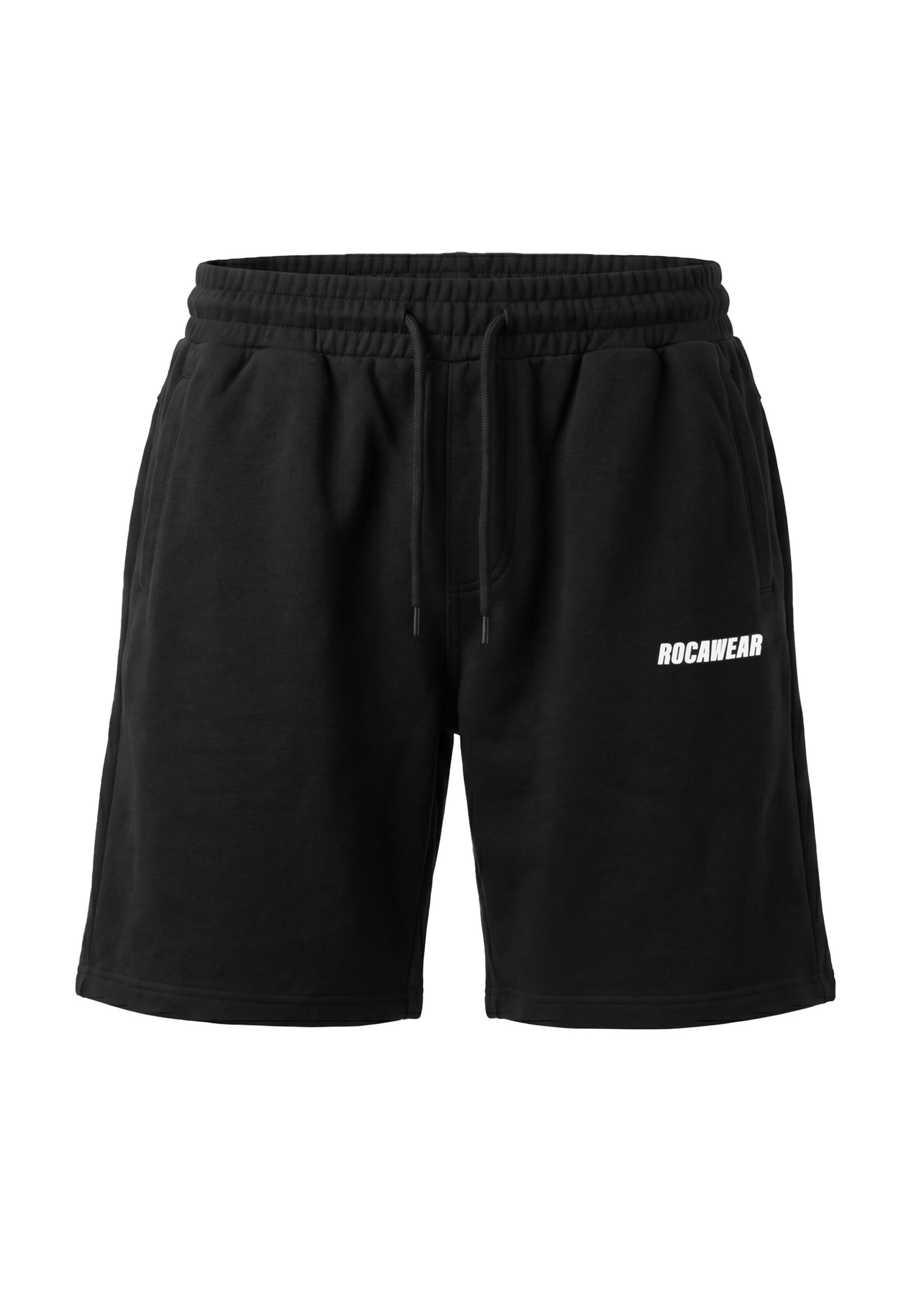 ROCAWEAR Regular Shorts in Schwarz: Vorderseite
