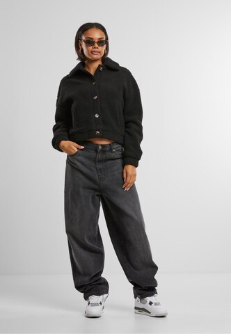 Urban Classics Fleecejacke in Schwarz