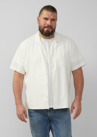 Fit confort Chemise s.Oliver en blanc : devant