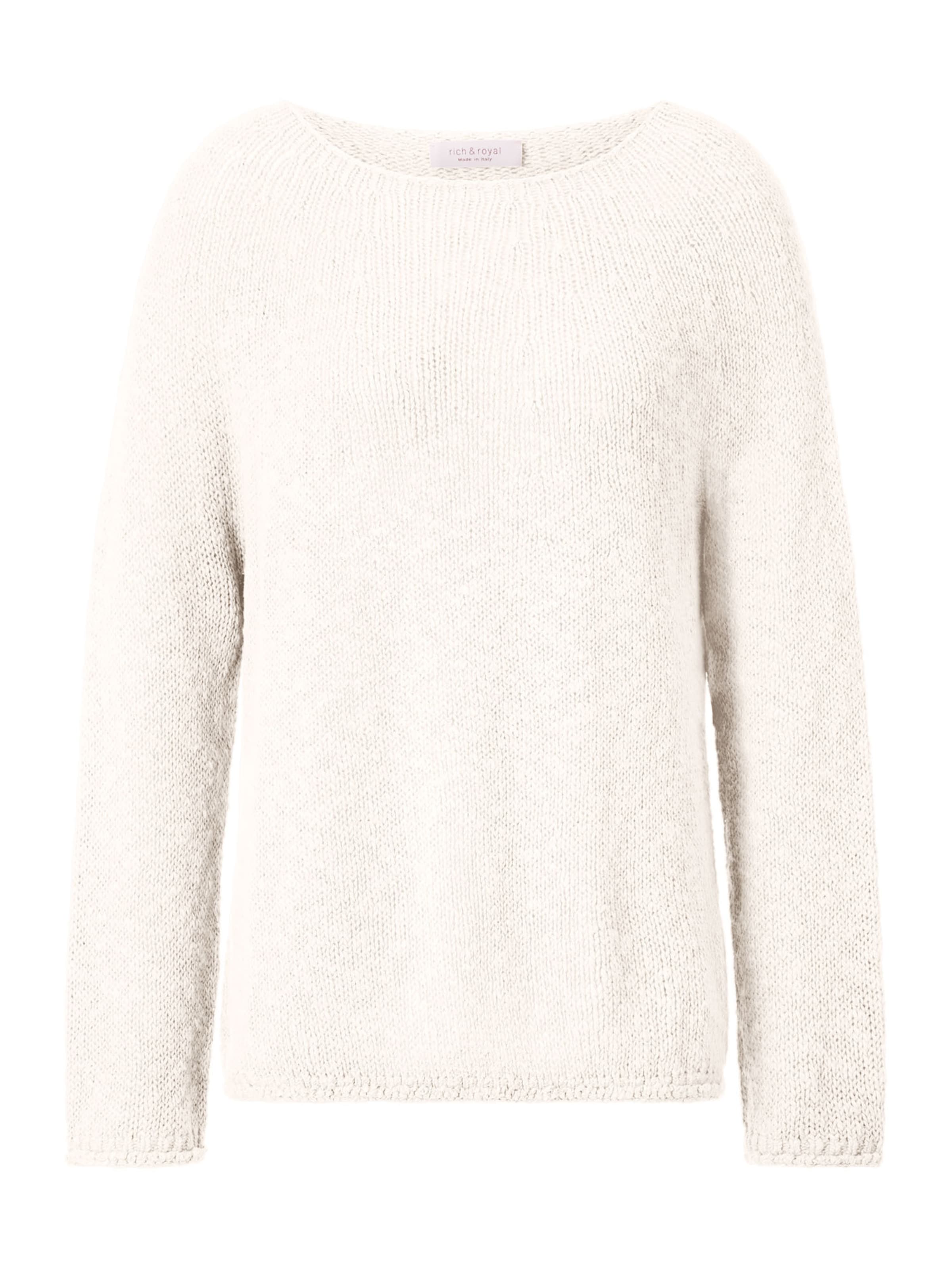 balts Rich & Royal Džemperis: no priekšpuses