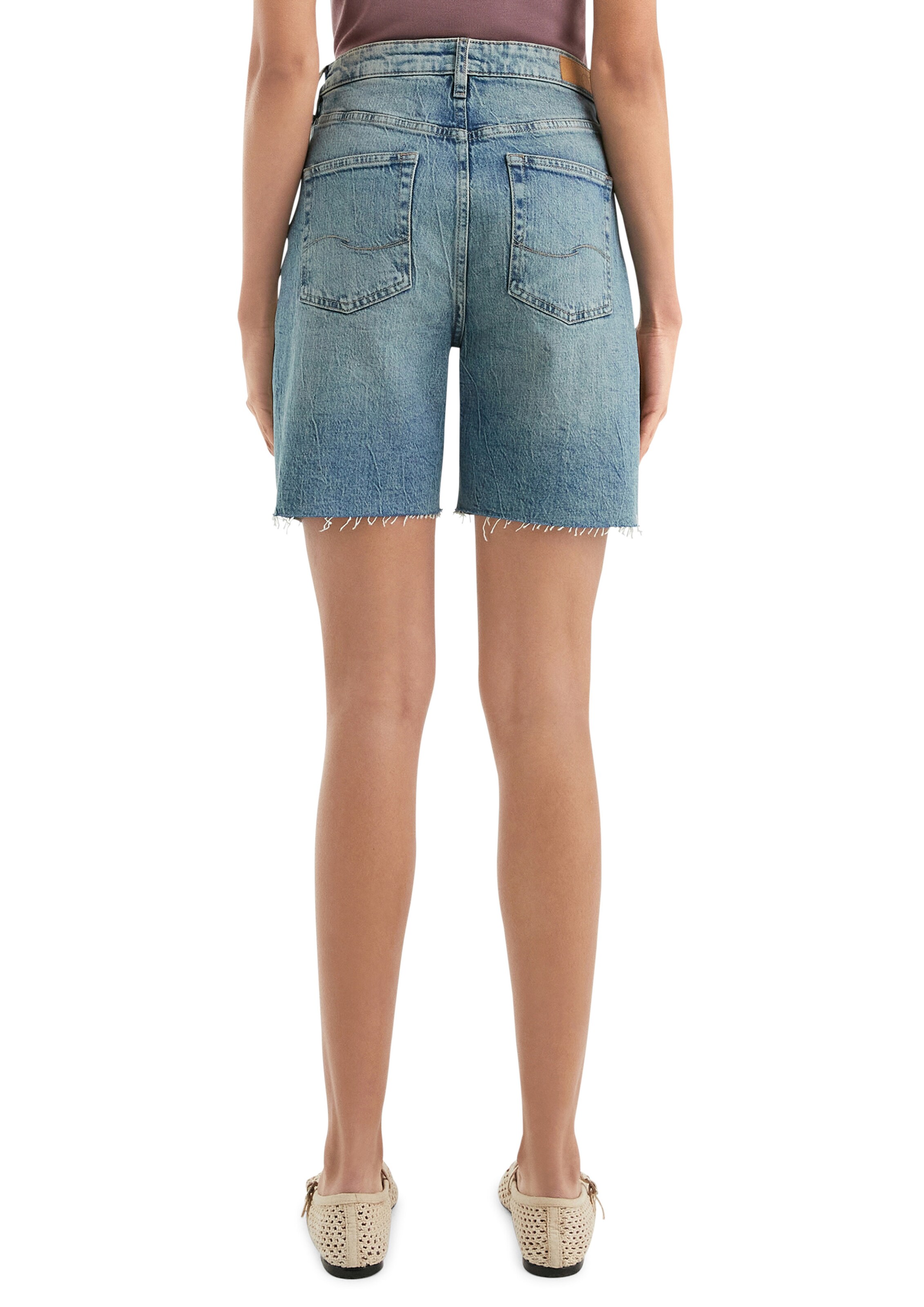 zils QS Vaļīgs piegriezums Džinsi